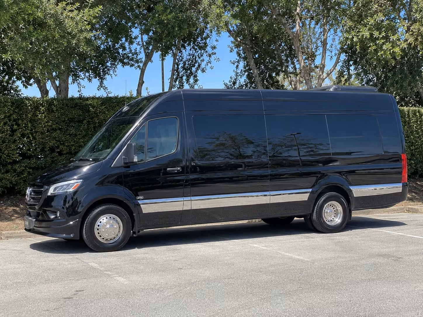 sprinter van with driver